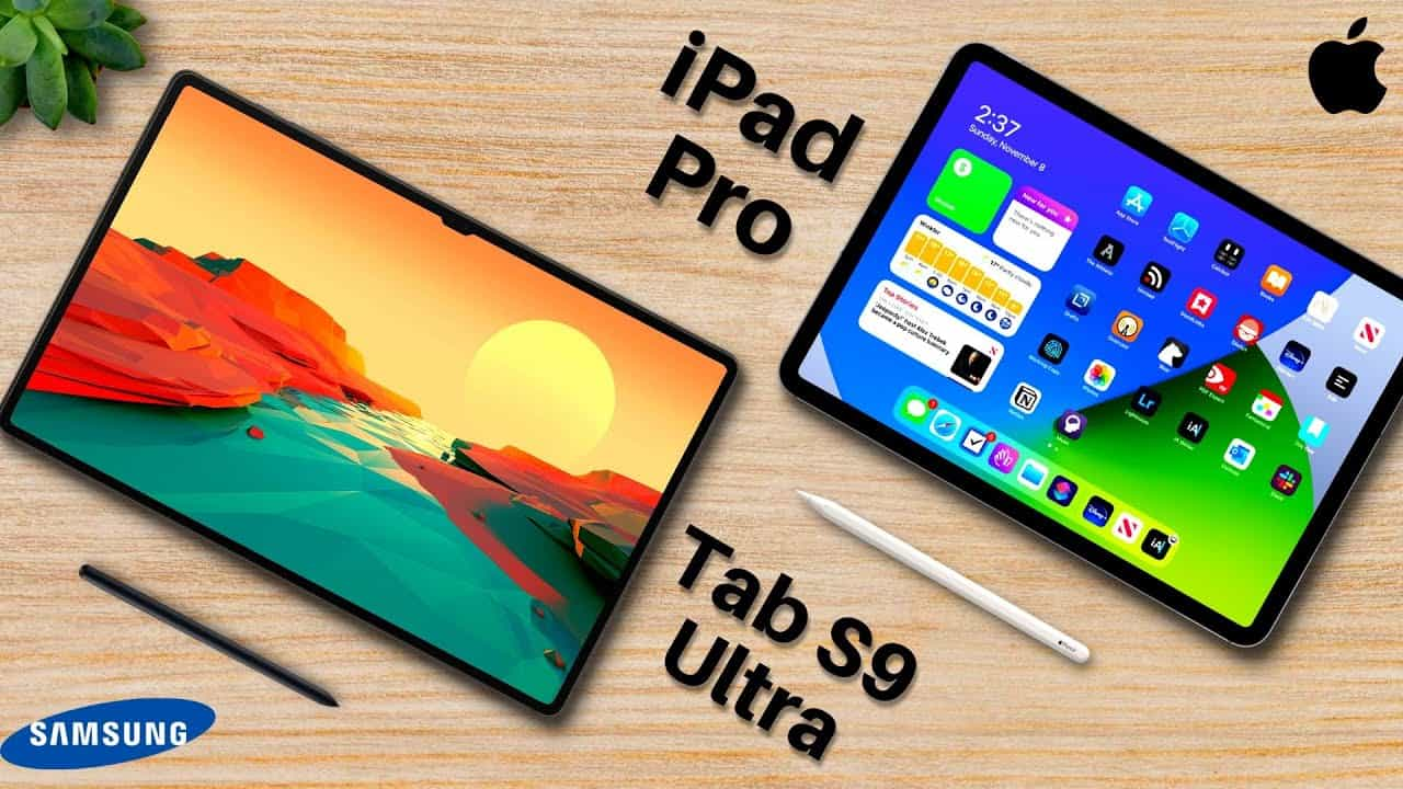 Samsung Galaxy Tab S9 Ultra vs. Apple iPad Pro M2